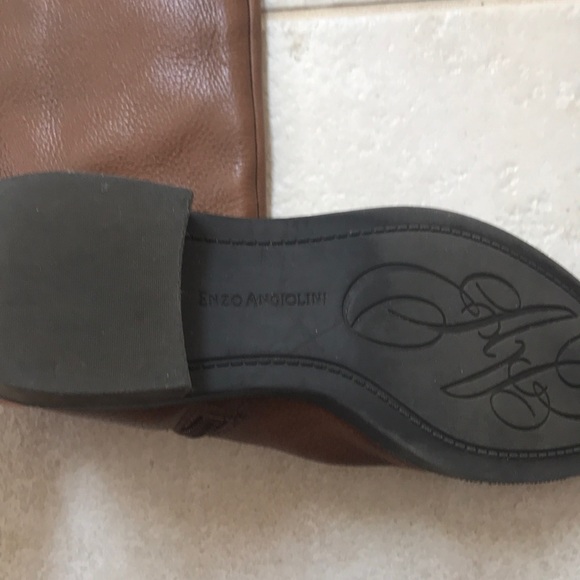 Enzo Angiolini brown leather boots size 6 - Picture 2 of 4